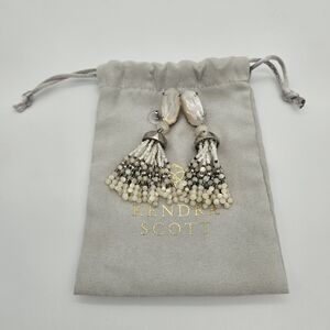 Kendra Scott Beaded Tassel Earrings
